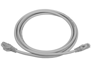 PowerMAX White Cat.6 U/UTP T568B Patch Cord (PVC) - with Divider